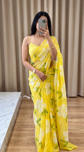 Premium Prints Saree D.No:-64